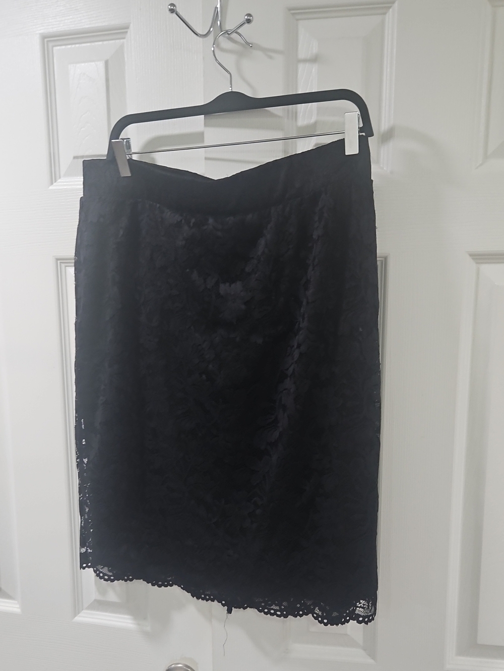 torrid Black Lace Pencil Skirt